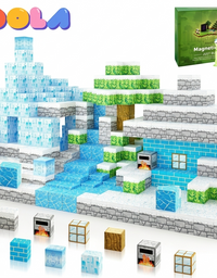 100PCS Magnetic Tiles Blocks Set | Magnetic Building Blocks Toy
