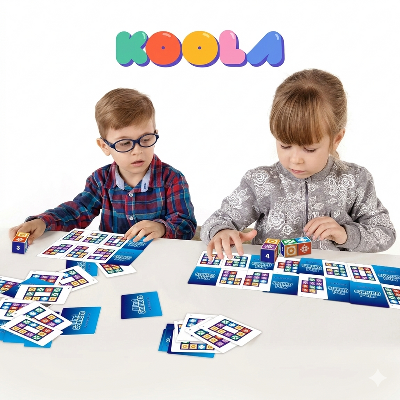 The Puzzle Family Board Game | Children Adult Memory Mind Gamer Uzzle Block