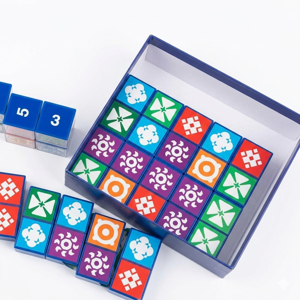 The Puzzle Family Board Game | Children Adult Memory Mind Gamer Uzzle Block