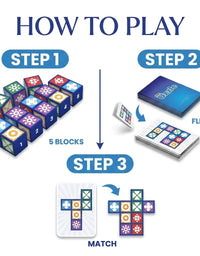 The Puzzle Family Board Game | Children Adult Memory Mind Gamer Uzzle Block
